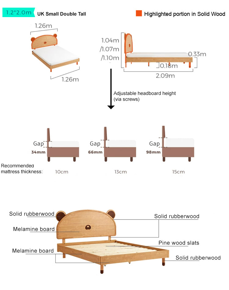 RADIO Children's bed