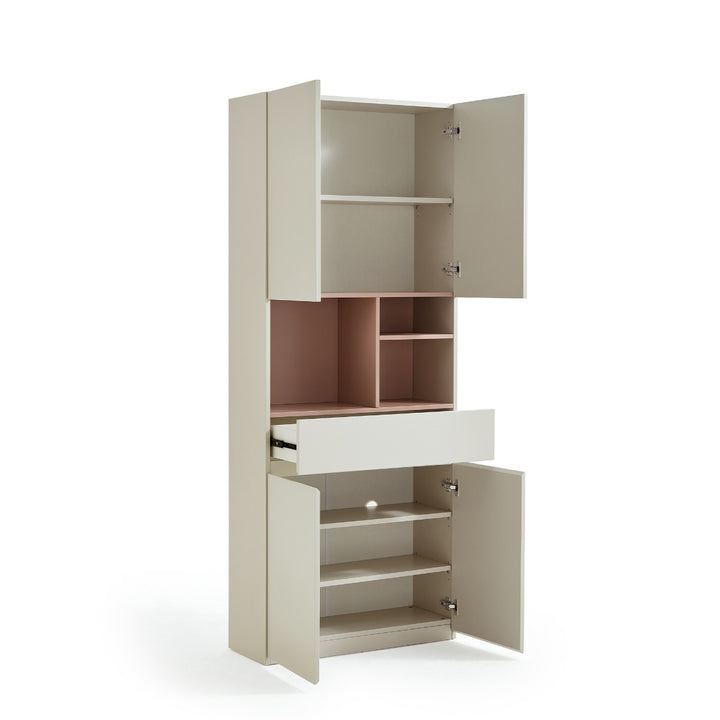 GRIFFIN Pull Out Sliding Door Book Shelves