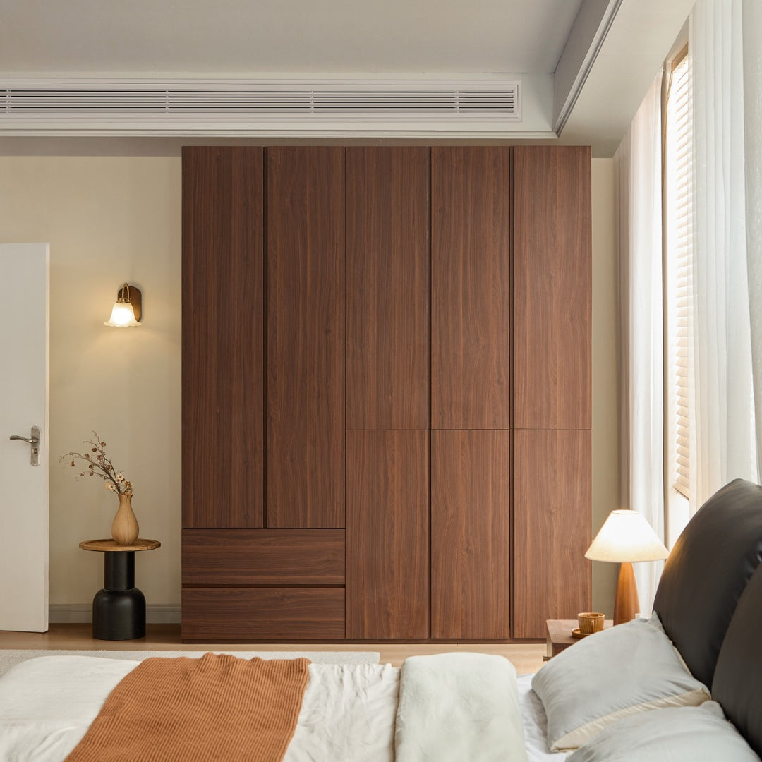 JERICHO 200cm Five Door Wardrobe