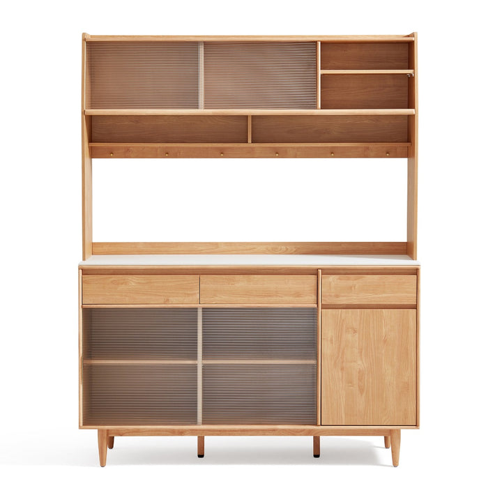 JOSHUA 150cm Wood Color Sideboard Set