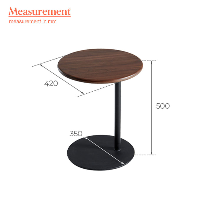 HENLEY Walnut End Table