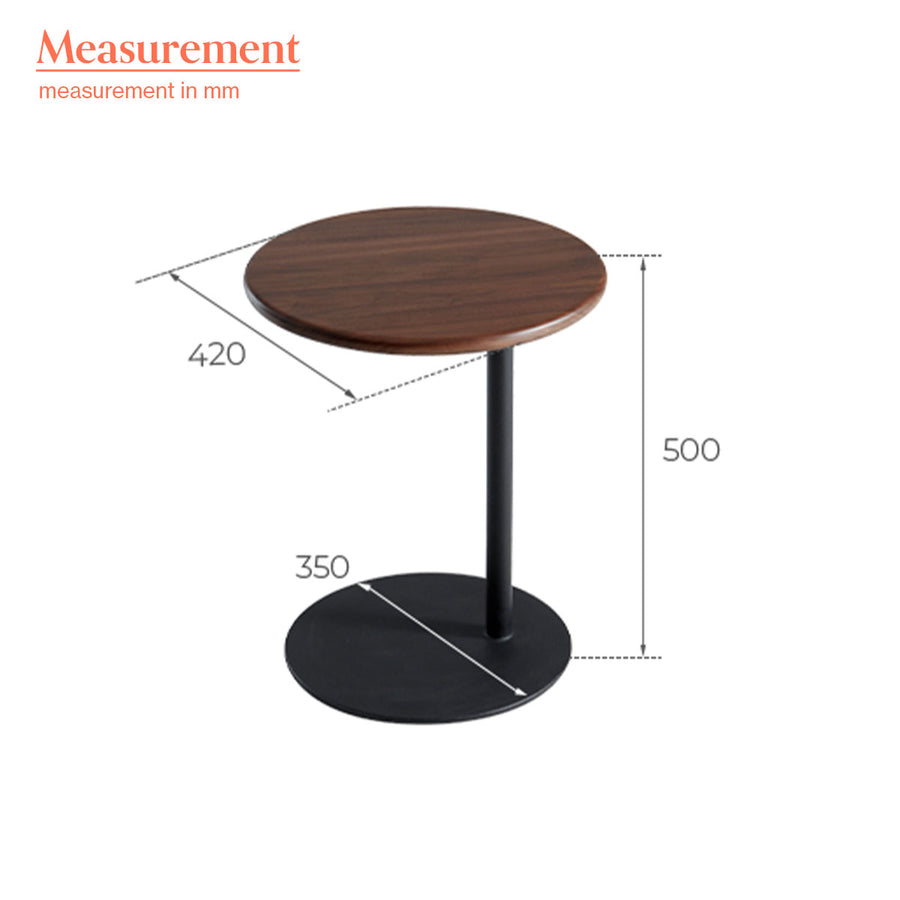 HENLEY Walnut End Table