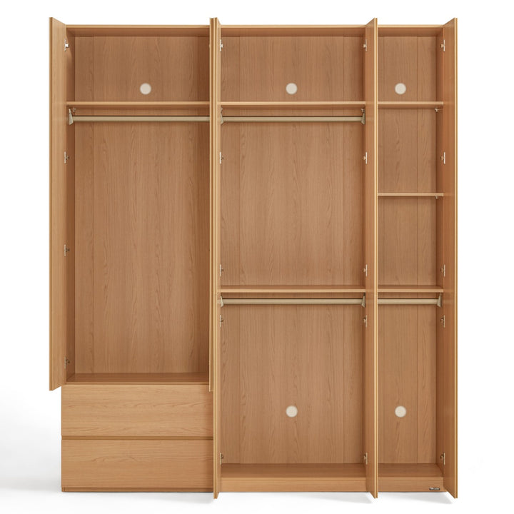 JERICHO 200cm Five Door Wardrobe