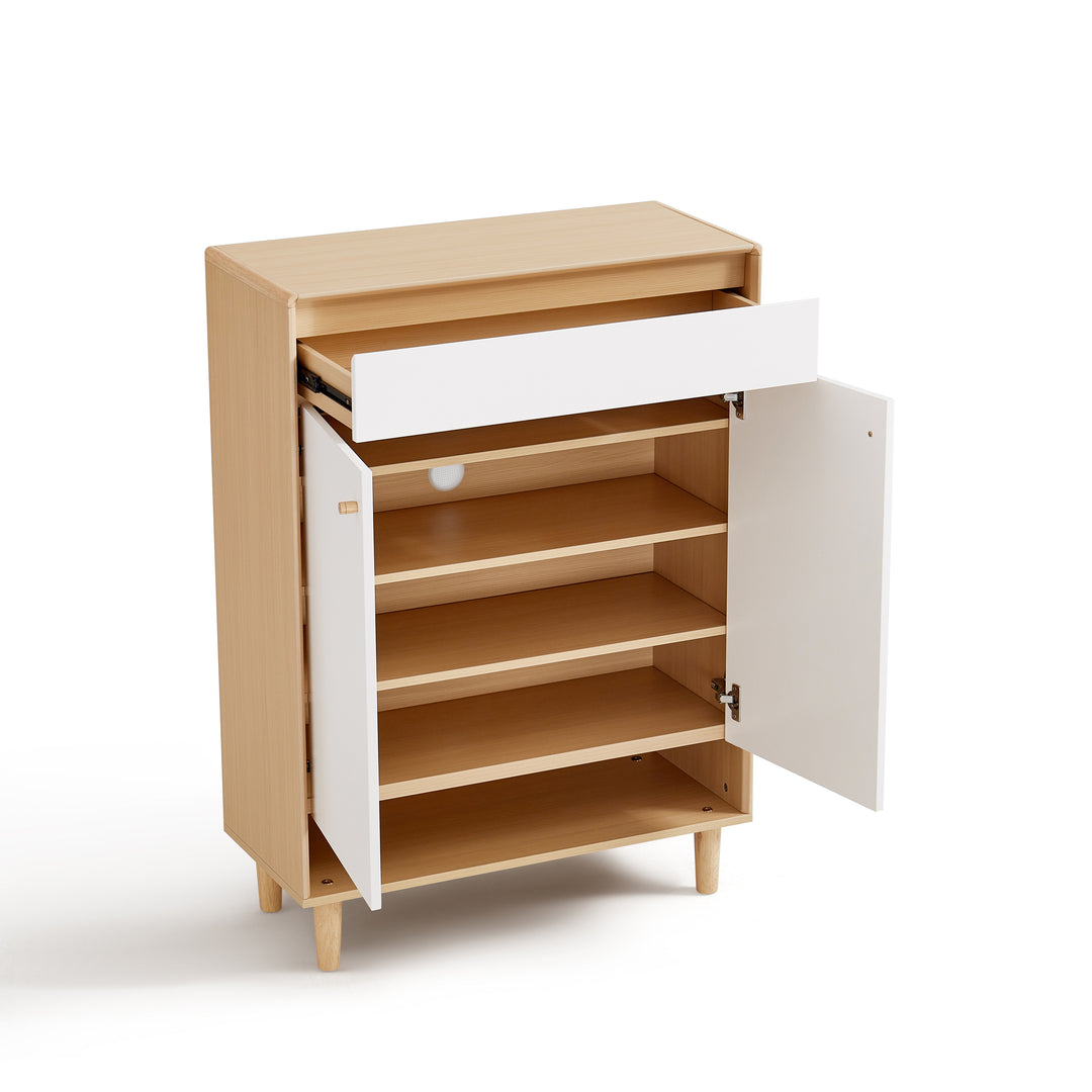 STANLEY Compact Two-Door Shoe Cabinet