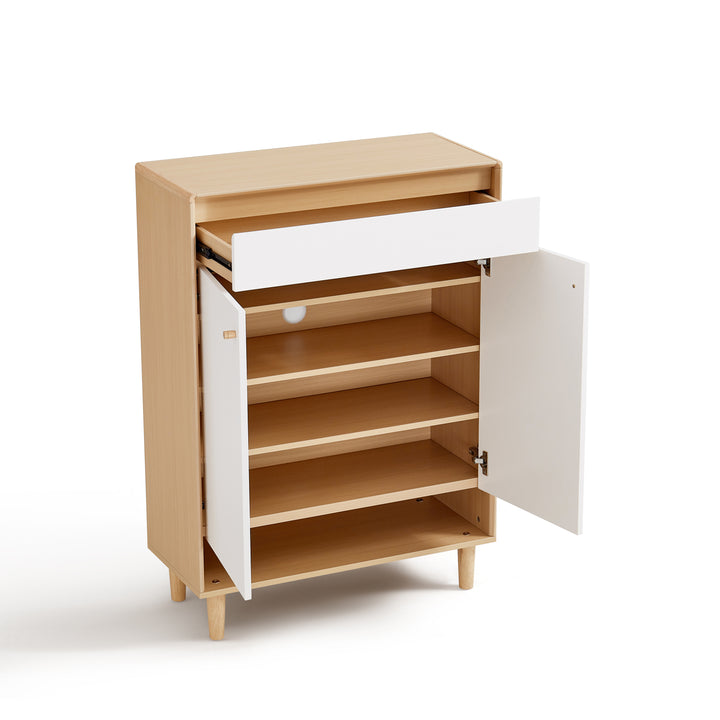 STANLEY Compact Two-Door Shoe Cabinet