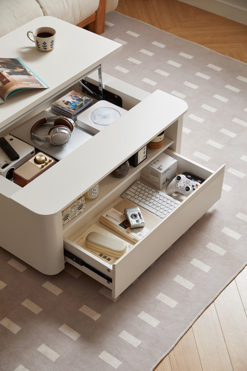 RENLY Nordic Lift-Top Storage Coffee Table