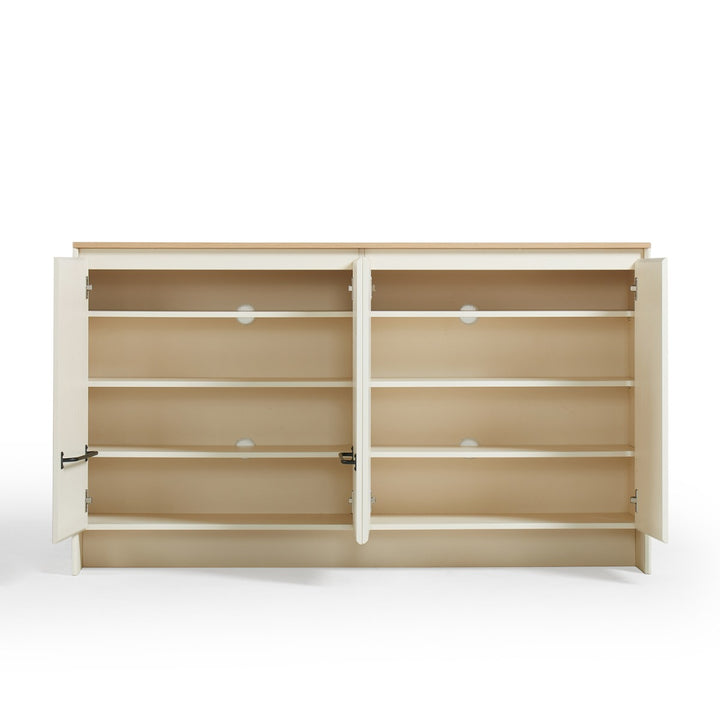 JOANNE Slim Four-Door Shoe Cabinet