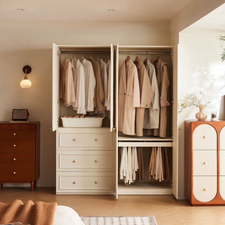 VICHY 200cm Standard Four Door Wardrobe