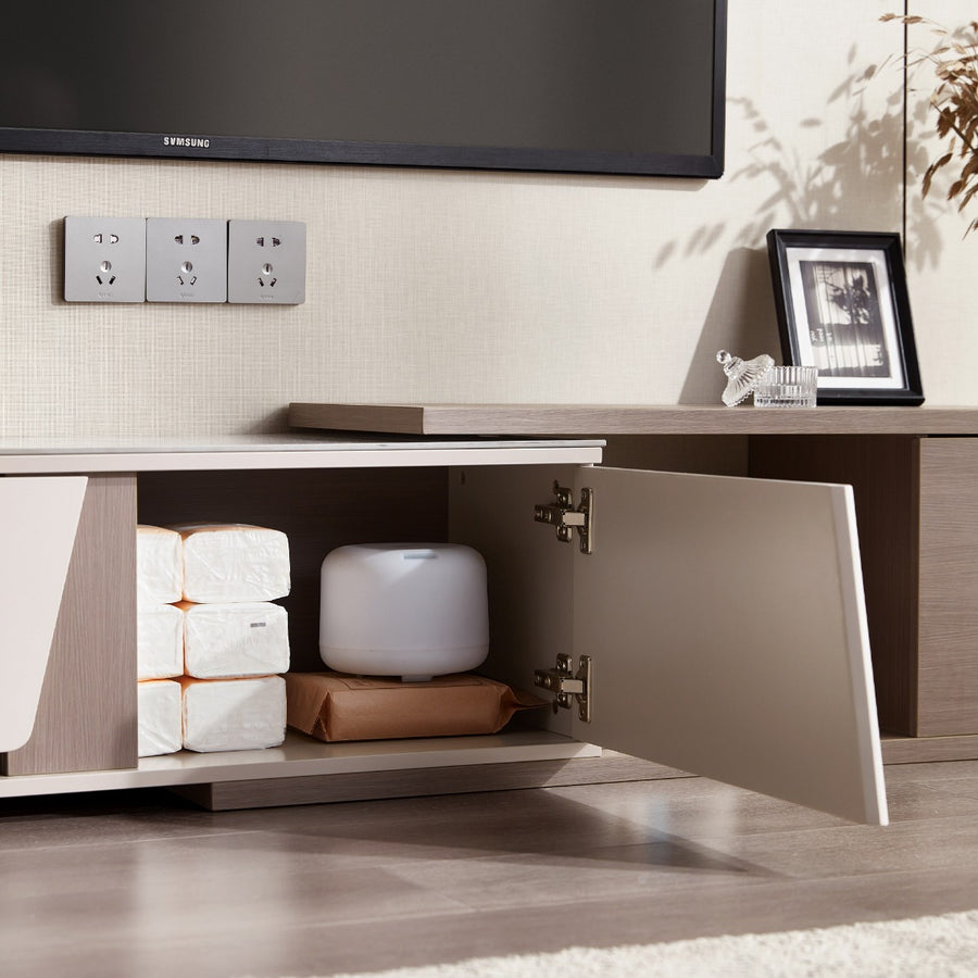 VERONA Sintered Stone Extendable TV Stand