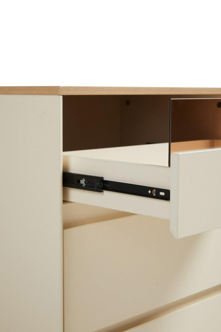 ESTONIA Three Drawer Cabinet and Dressing Table