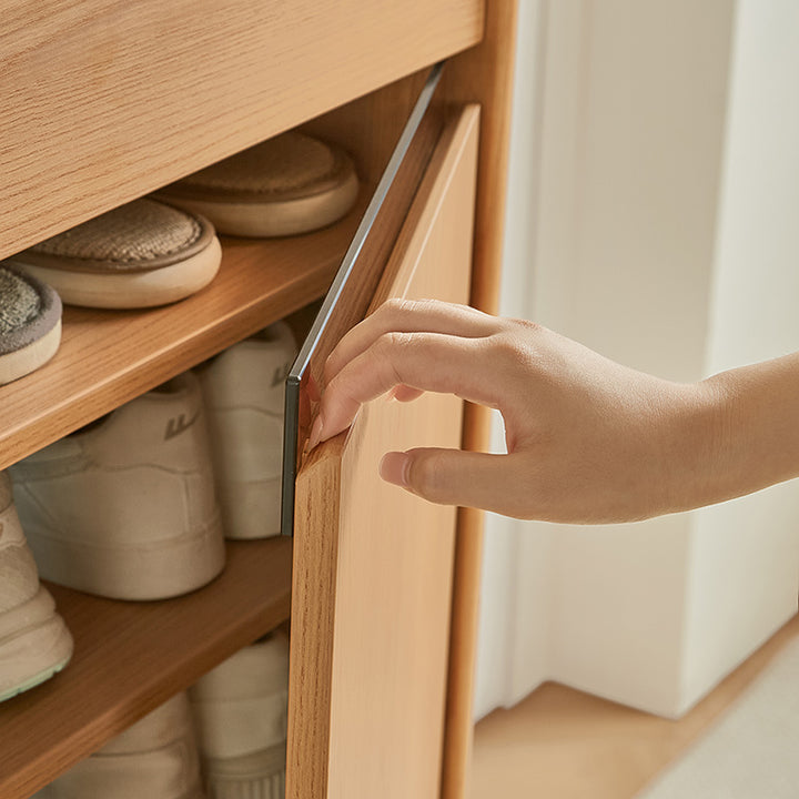 ISABEL Wood Color Shoe Cabinet