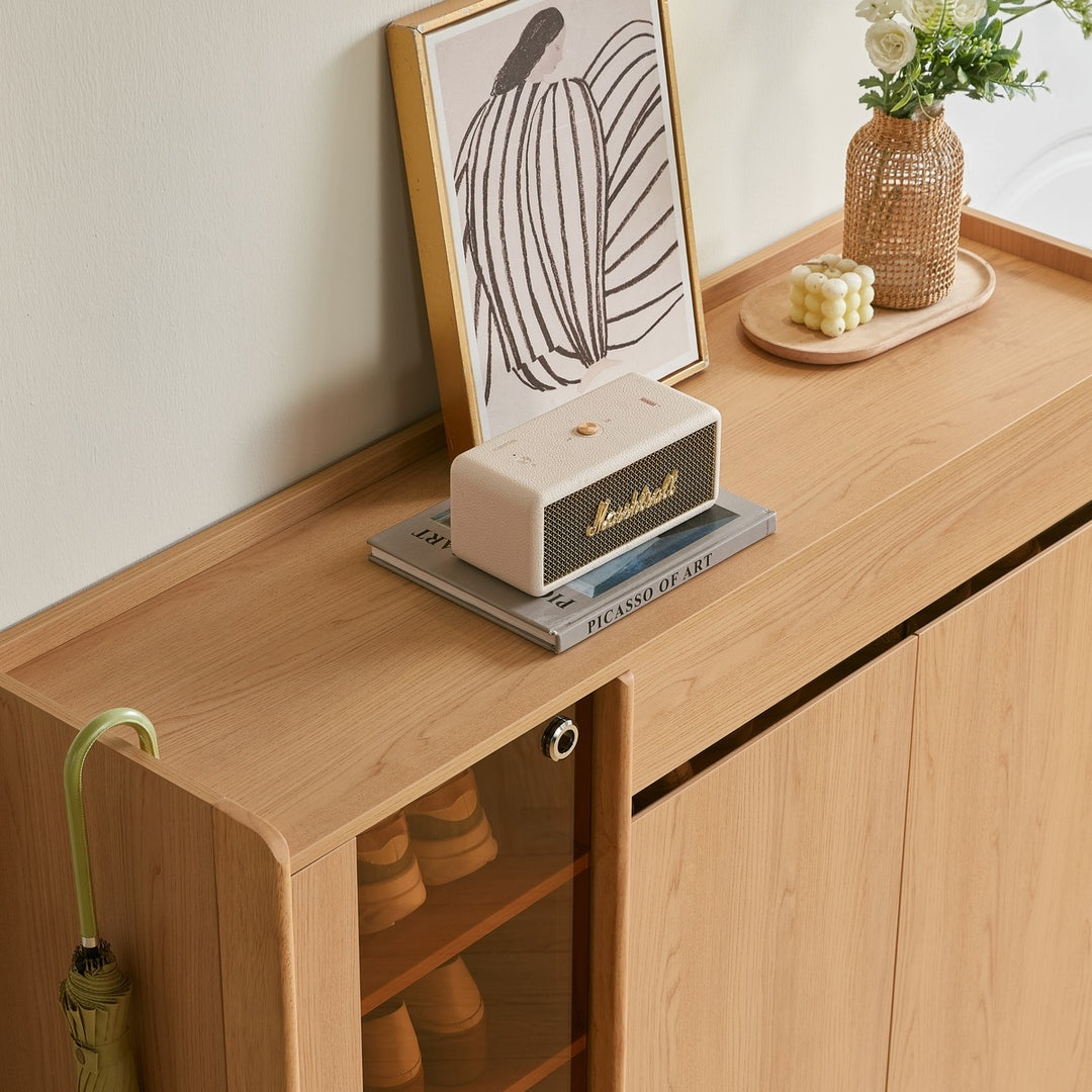 ISABEL Wood Color Shoe Cabinet