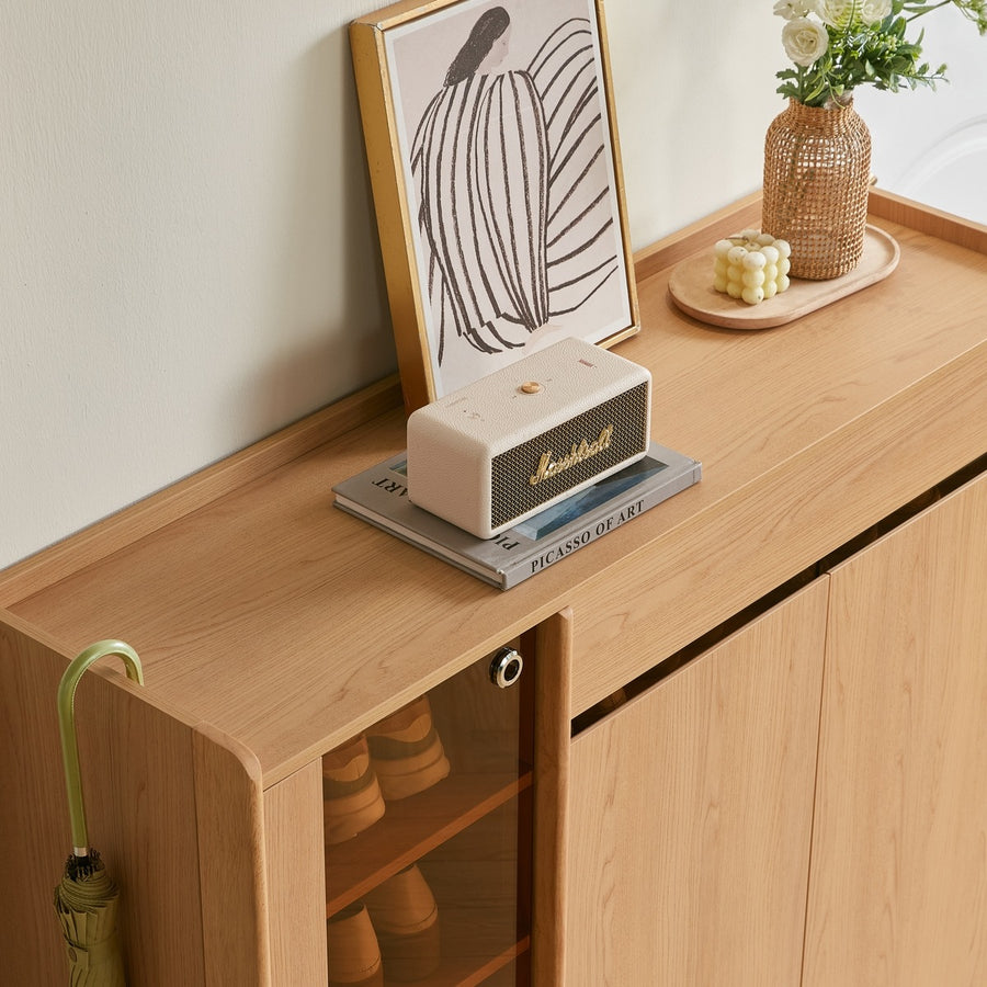 ISABEL Wood Color Shoe Cabinet