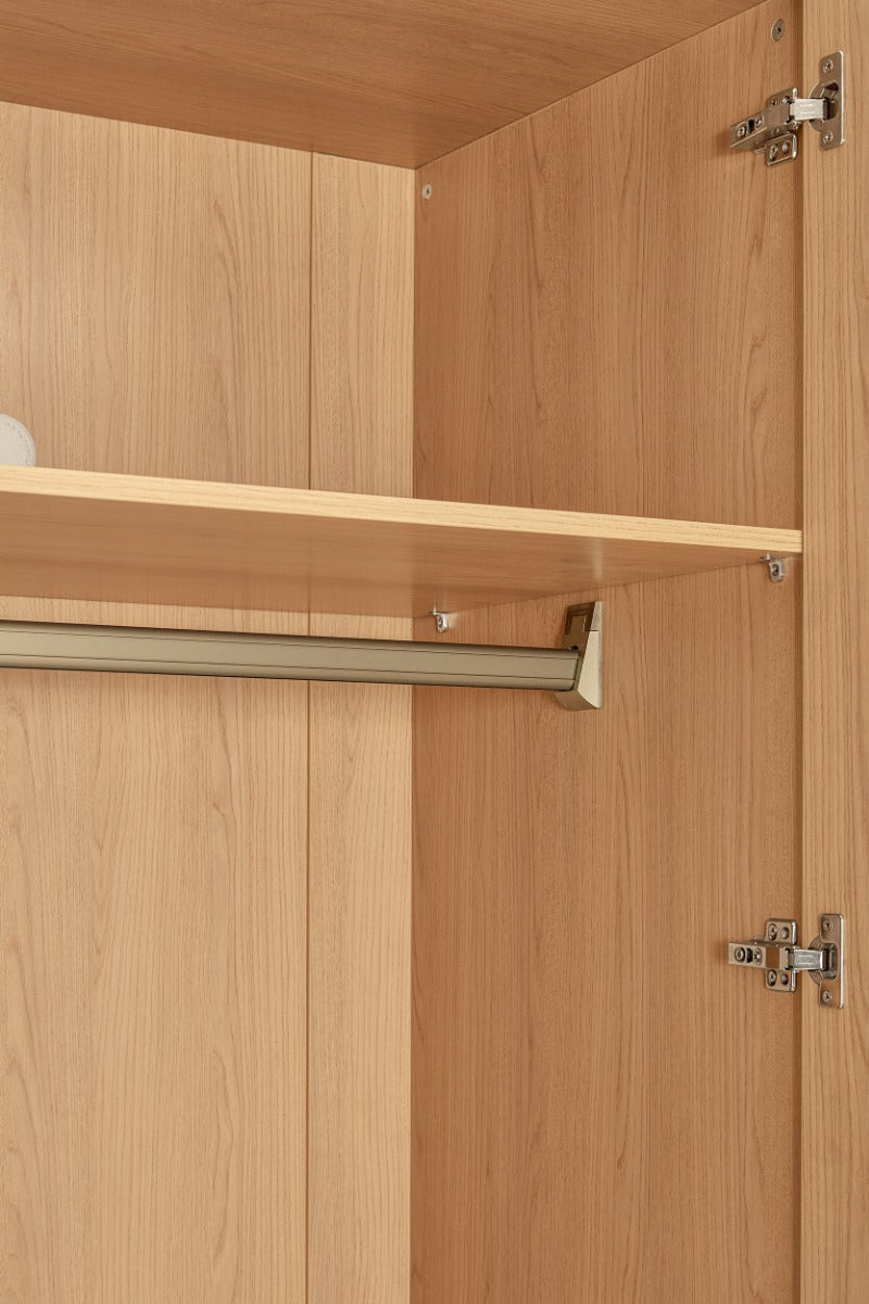 JERICHO 200cm Two Door Wardrobe (With Drawers)