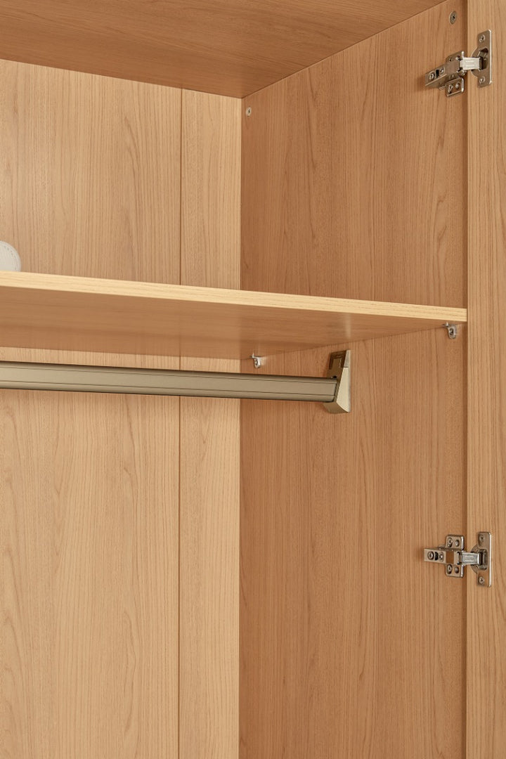 JERICHO 200cm Two Door Wardrobe (With Drawers)