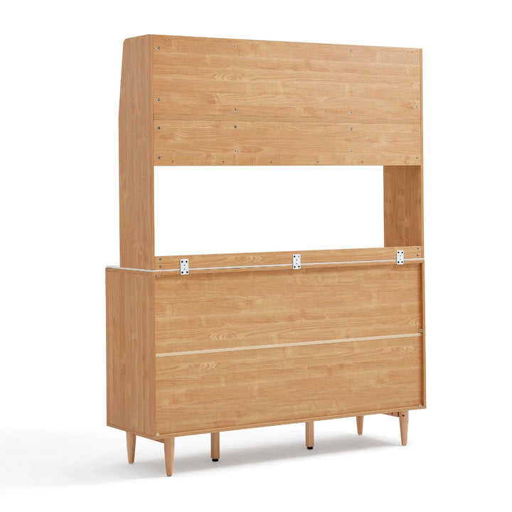 JOSHUA 150cm Wood Color Sideboard Set