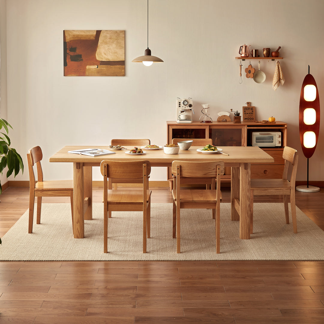 LUKAS Solid Oak Dining Table