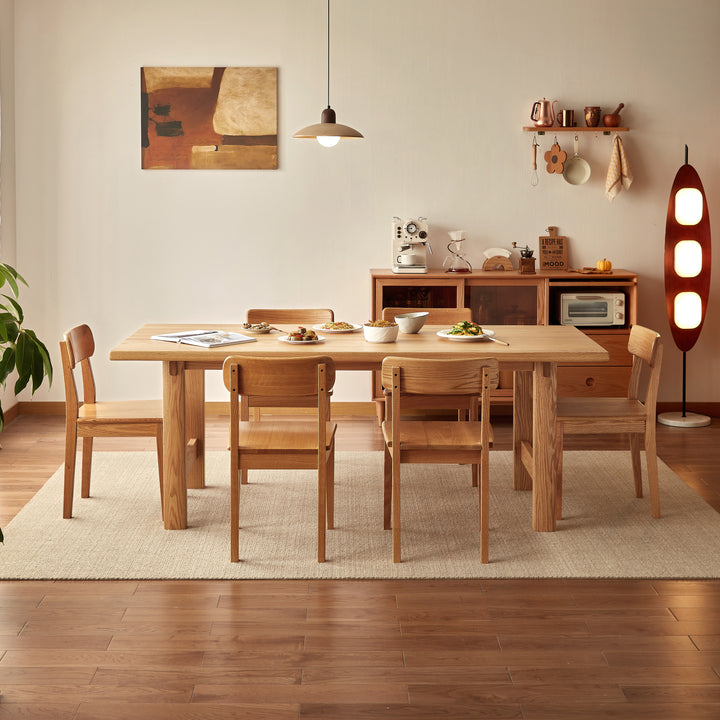 LUKAS Solid Oak Dining Table
