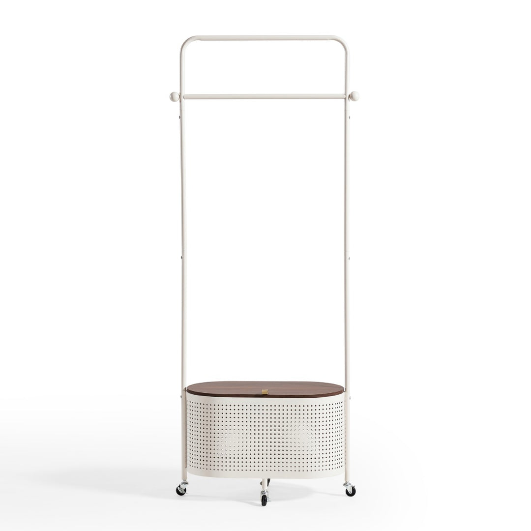LINN Industrial Rolling Laundry Rack