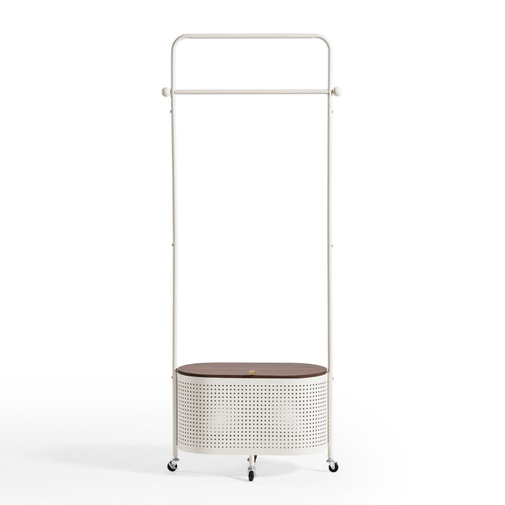 LINN Industrial Rolling Laundry Rack