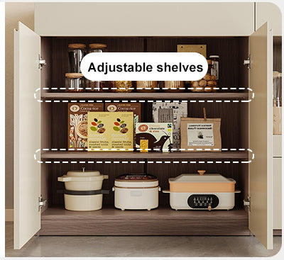 GANU 90cm Coffee Color Dining Sideboard