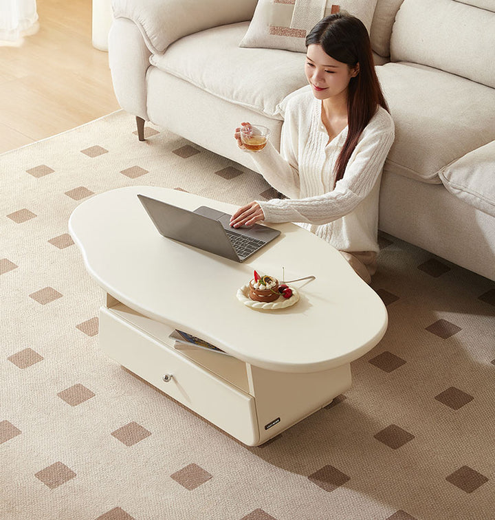 GENEVIEVE Organic Pebble Coffee Table