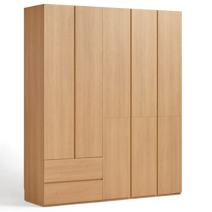 JERICHO 200cm Five Door Wardrobe
