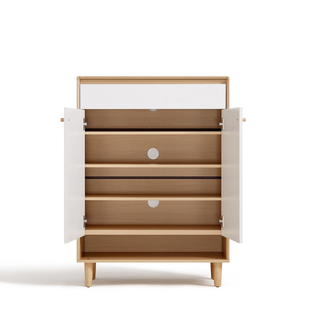 STANLEY Compact Two-Door Shoe Cabinet