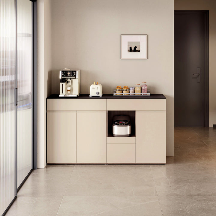 GANU 90cm Coffee Color Dining Sideboard