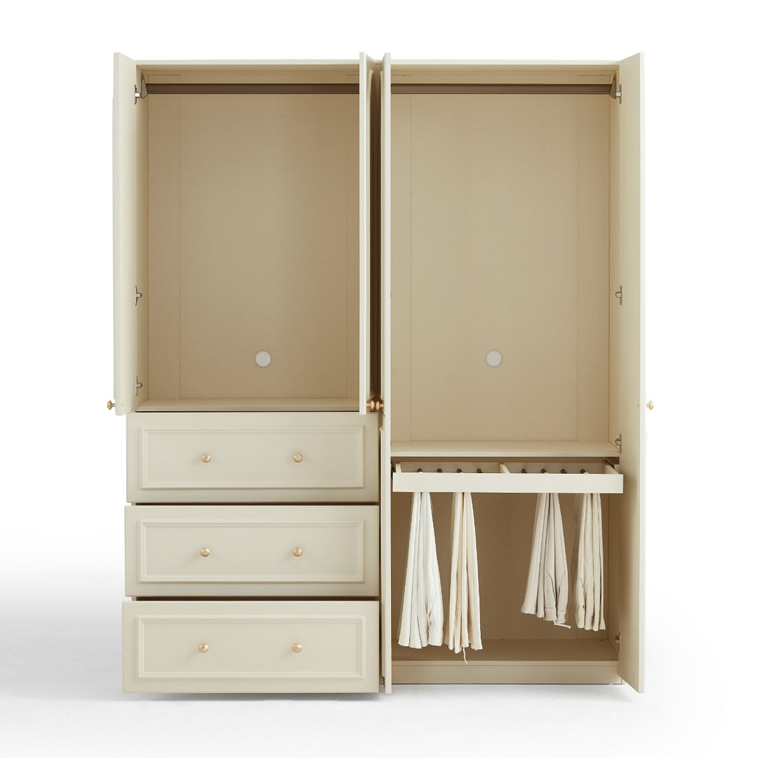 VICHY 200cm Standard Four Door Wardrobe