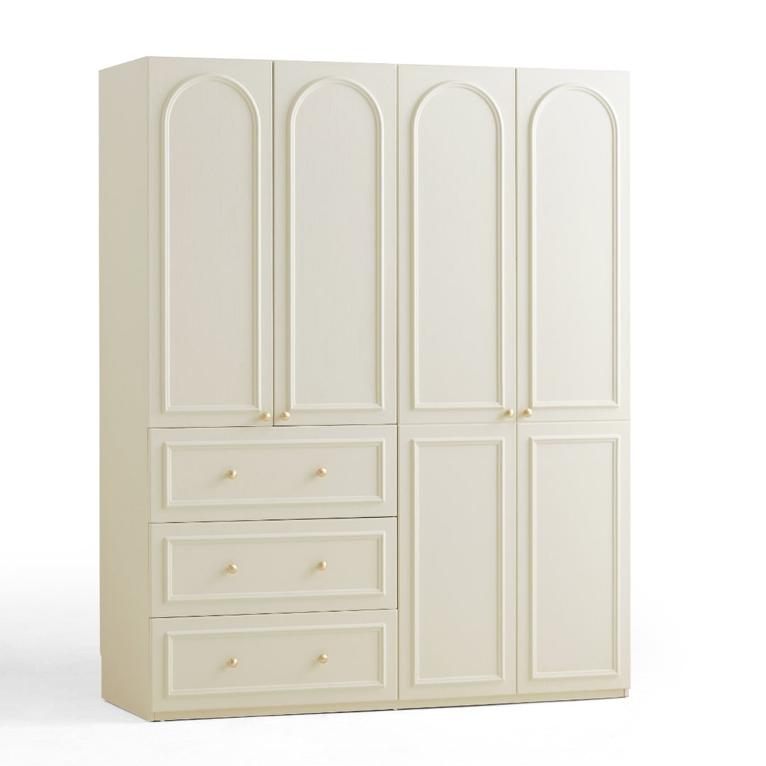 VICHY 200cm Standard Four Door Wardrobe