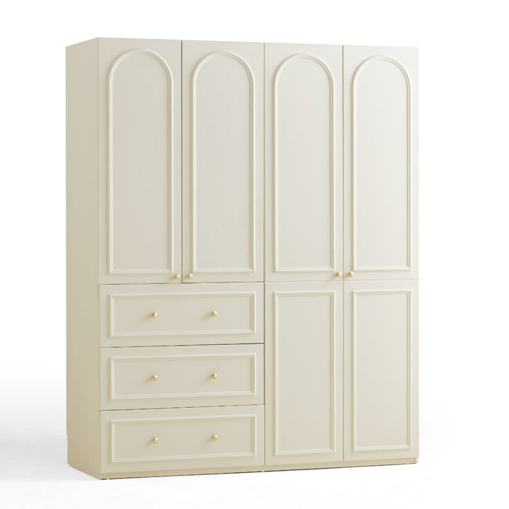 VICHY 200cm Standard Four Door Wardrobe