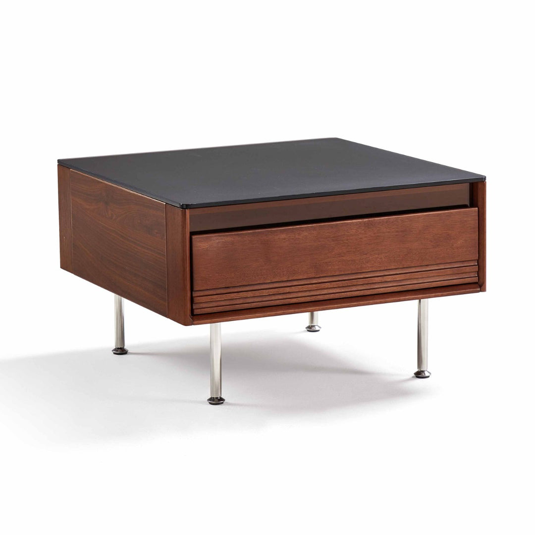 PERLIS Movable Walnut Coffee Table