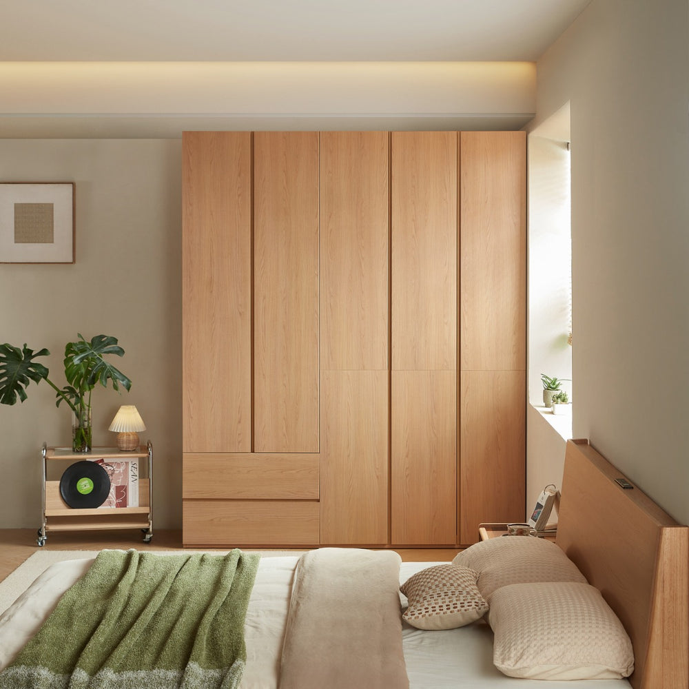 JERICHO 200cm Five Door Wardrobe