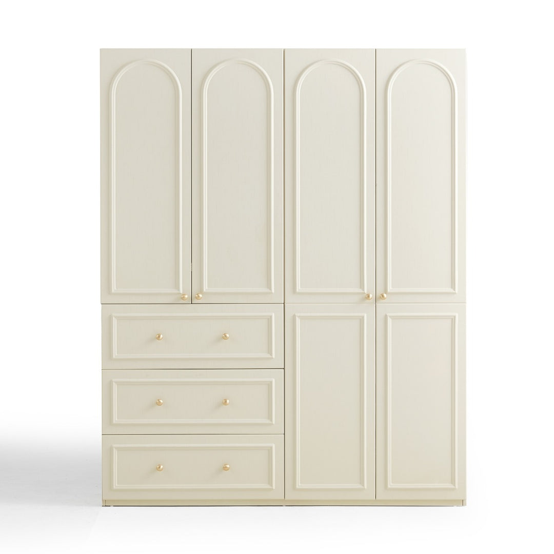 VICHY 200cm Standard Four Door Wardrobe
