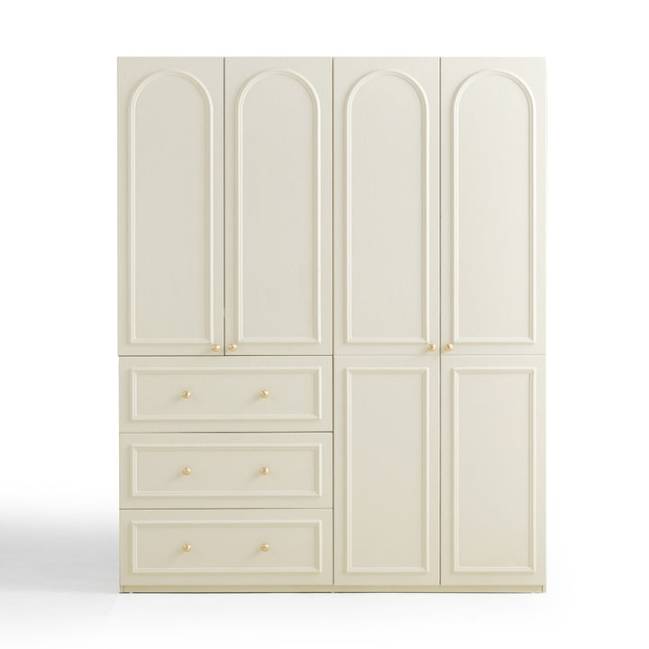 VICHY 200cm Standard Four Door Wardrobe
