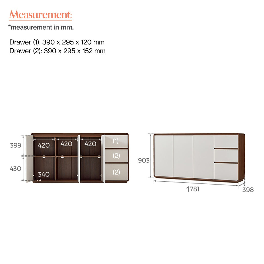 REYNOSA 180cm Sideboard