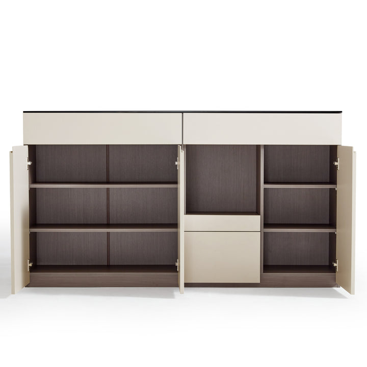 GANU 90cm Coffee Color Dining Sideboard