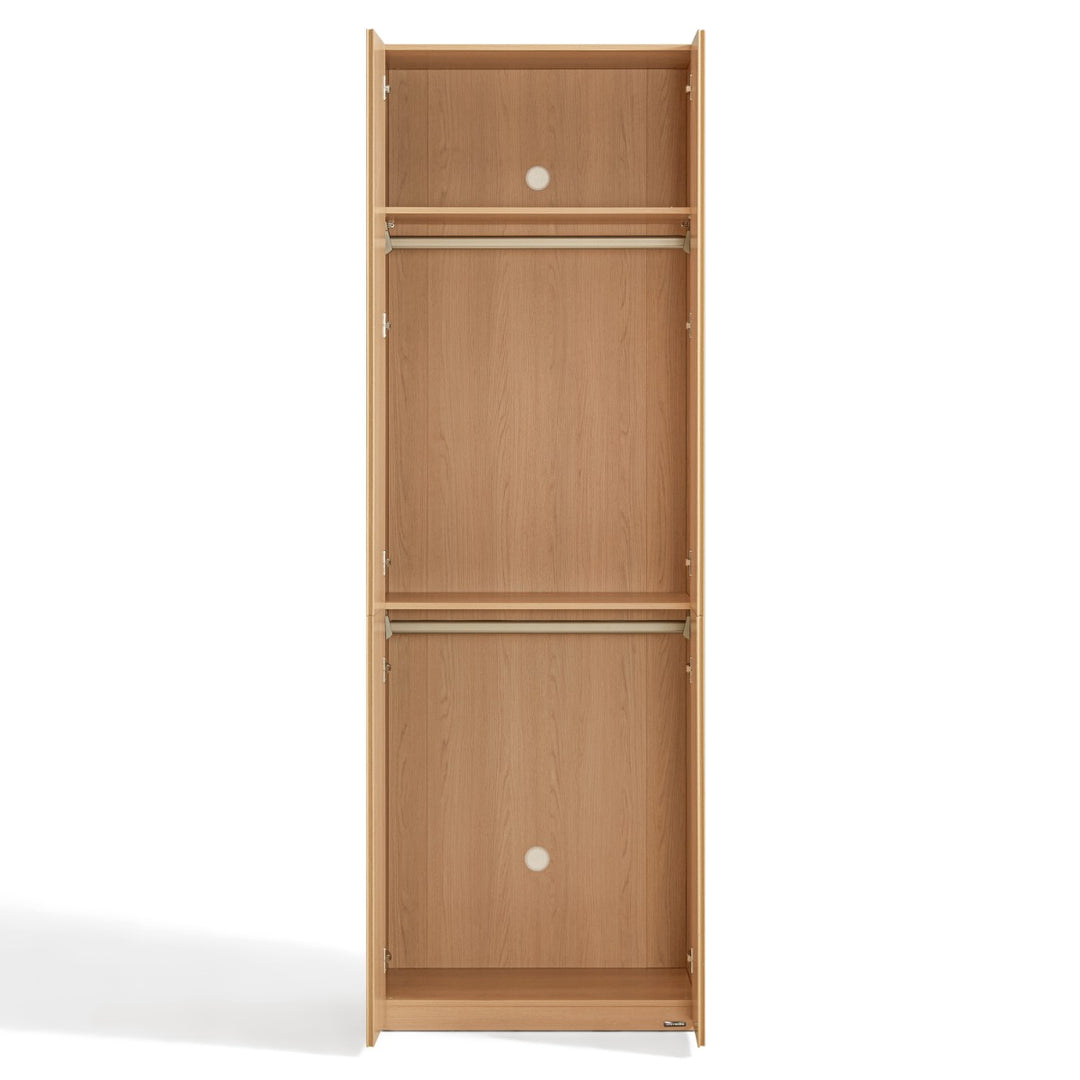 JERICHO 200cm Two Door Wardrobe (With Drawers)