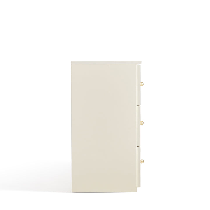 KNOZ Sleek Off-White Storage Sideboard