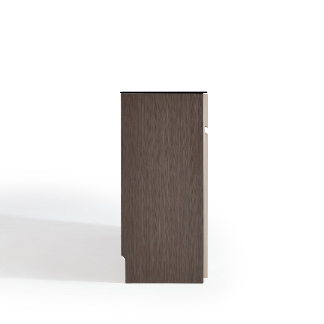 GANU 90cm Coffee Color Dining Sideboard