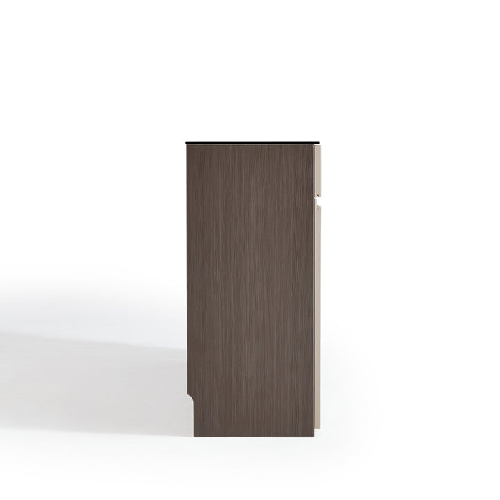 GANU 90cm Coffee Color Dining Sideboard