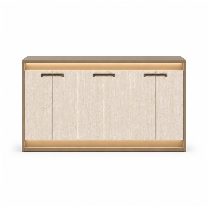 JAYLA Gold Travertine Sideboard - ALF Italia