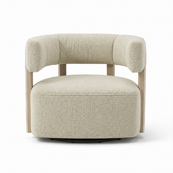 YAGO Cozy Beige Accent Chair