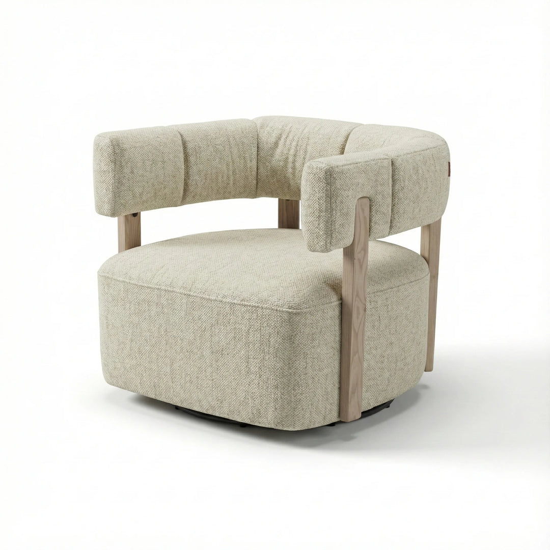 YAGO Cozy Beige Accent Chair