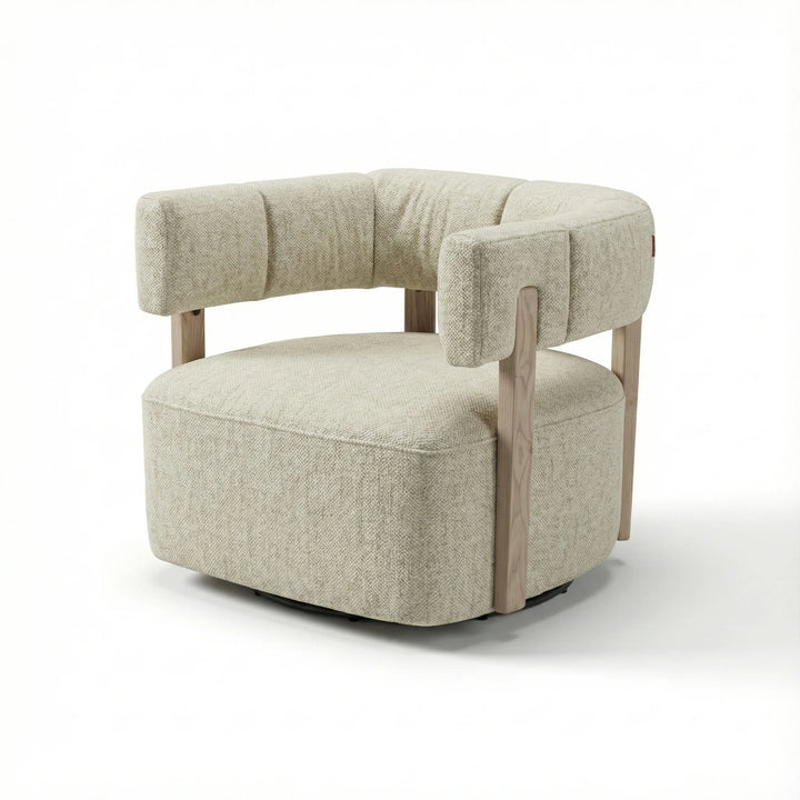 YAGO Cozy Beige Accent Chair