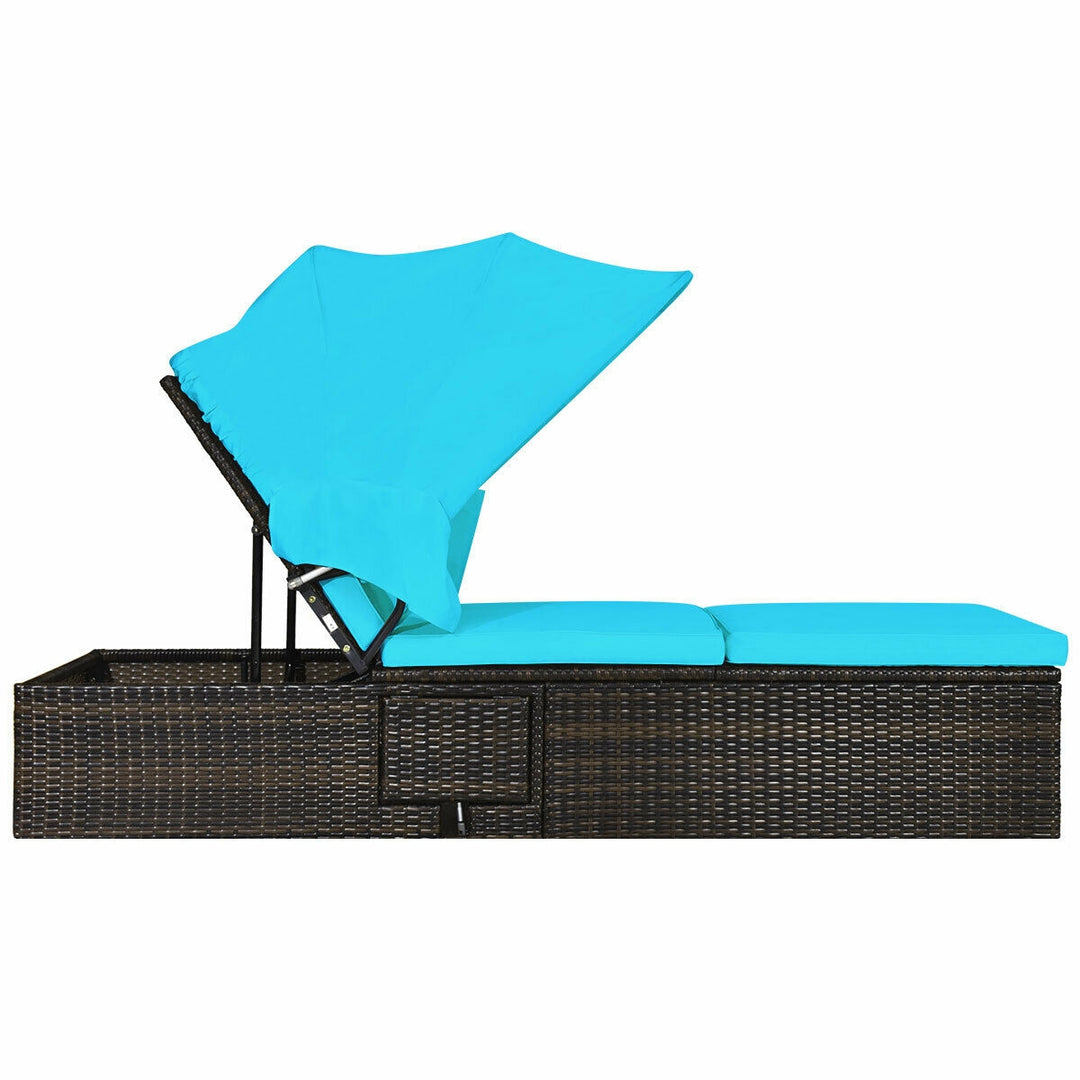 CEDAR Outdoor Lounger with Canopy