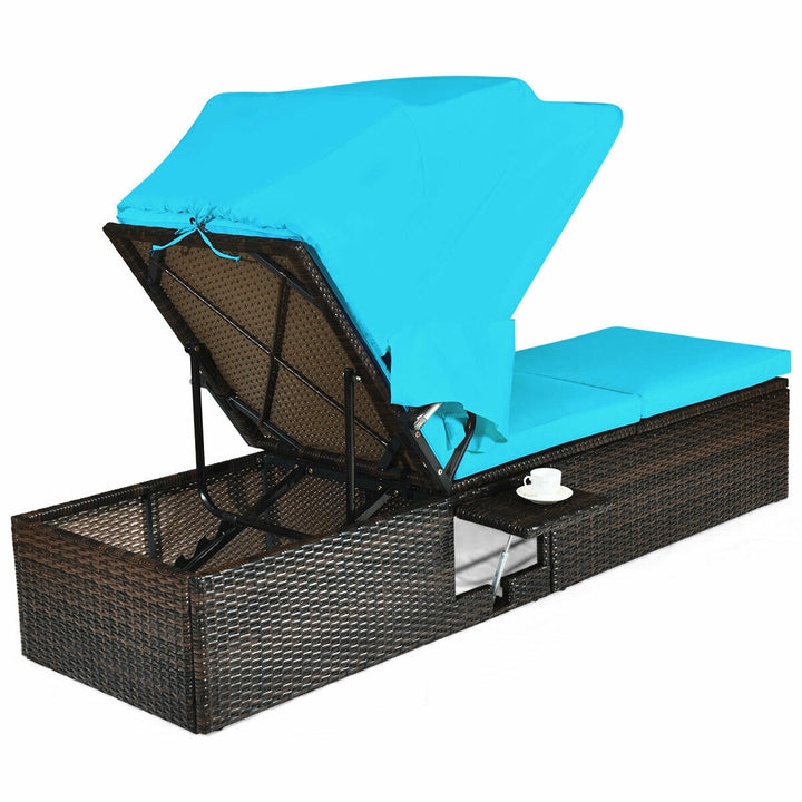 CEDAR Outdoor Lounger with Canopy