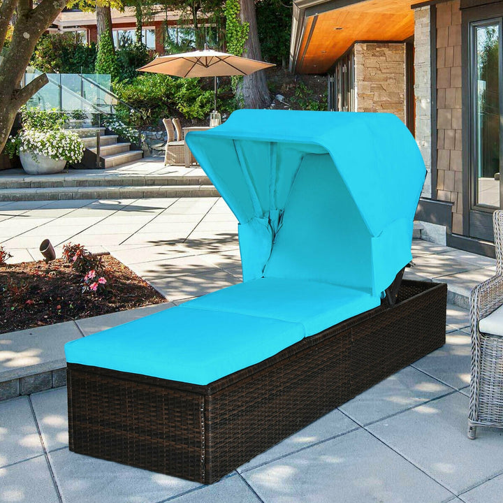CEDAR Outdoor Lounger with Canopy