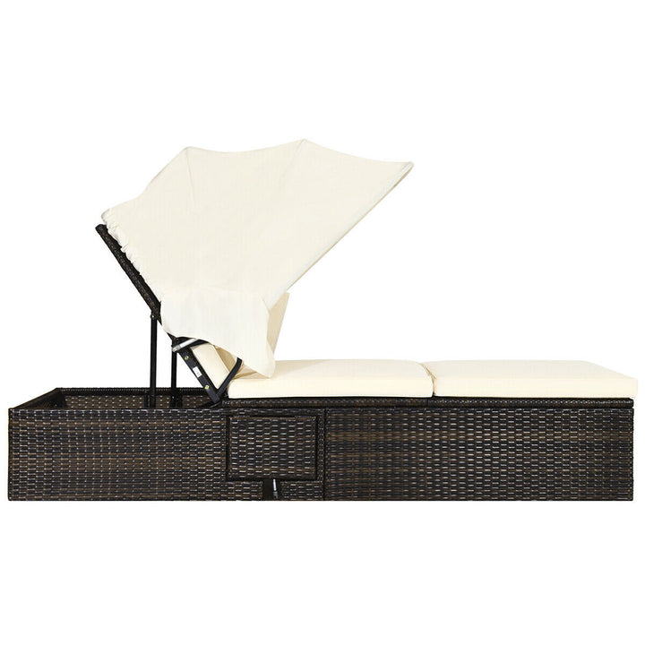 CEDAR Outdoor Lounger with Canopy